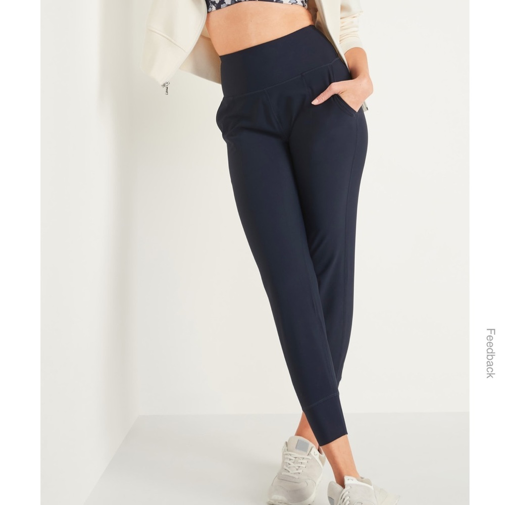Old Navy-Navy High Rise Jogger Ankle Pants NWT Small Petite